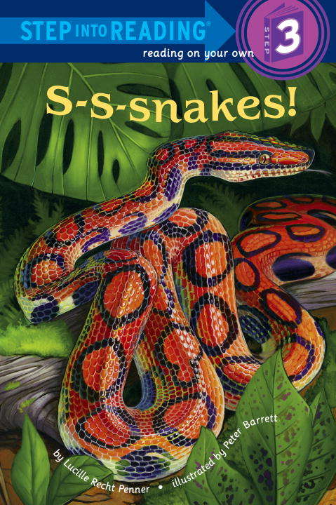 Book cover of S-S-snakes! (Step into Reading)