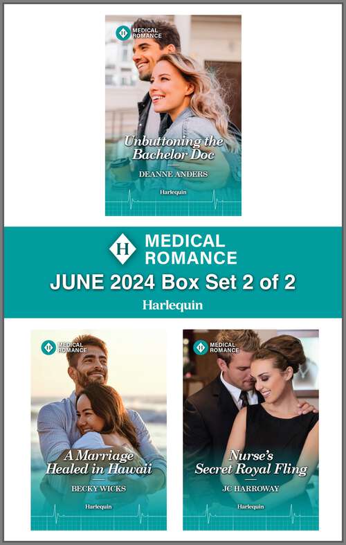 Book cover of Harlequin Medical Romance June 2024 - Box Set 2 of 2
