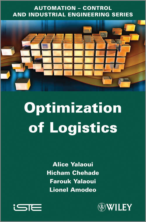 Book cover of Optimization of Logistics