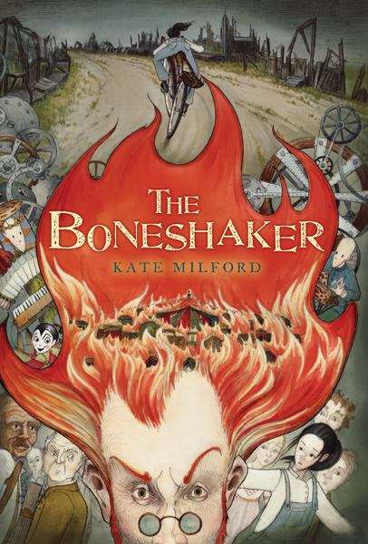Book cover of The Boneshaker