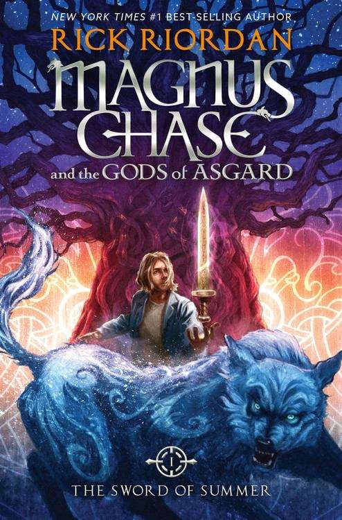 Book cover of The Sword Of Summer  (Magnus Chase and the Gods of Asgard #1)