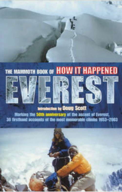 Book cover of The Mammoth Book of How it Happened - Everest (Mammoth Books #376)