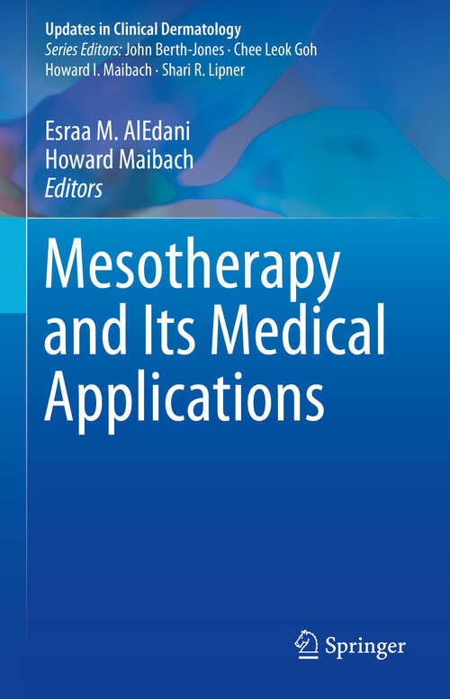 Book cover of Mesotherapy and Its Medical Applications (Updates in Clinical Dermatology)