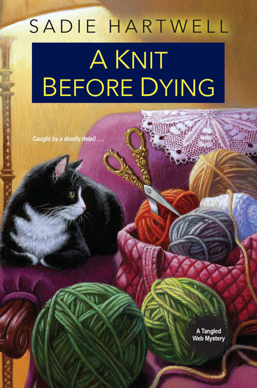 Book cover of A Knit before Dying (A Tangled Web Mystery #2)