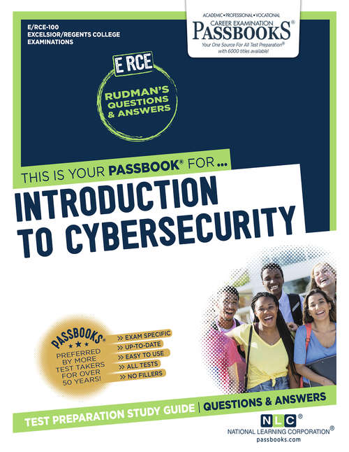 Book cover of Introduction to Cybersecurity: Passbooks Study Guide (Excelsior/Regents College Examination Series)