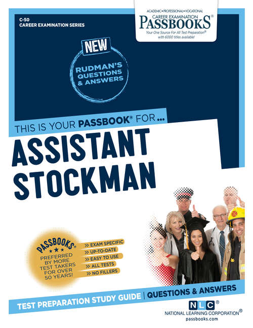 Book cover of Assistant Stockman: Passbooks Study Guide (Career Examination Series)