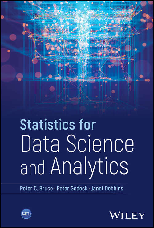 Book cover of Statistics for Data Science and Analytics