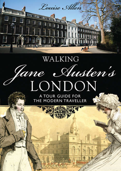 Book cover of Walking Jane Austen's London