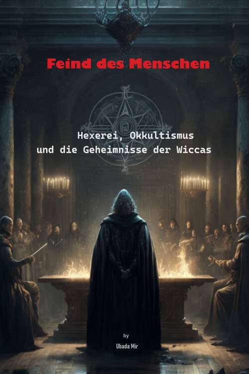 Book cover of Feind des Menschen: Hexerei, Okkultismus und de Geheimnisse der Wiccas