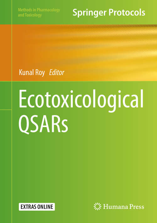 Book cover of Ecotoxicological QSARs (1st ed. 2020) (Methods in Pharmacology and Toxicology)