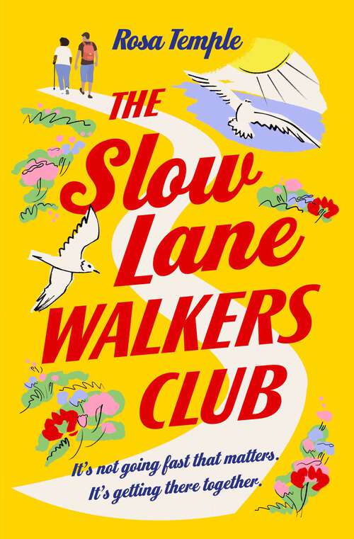 Book cover of The Slow Lane Walkers Club