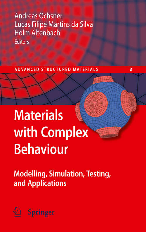 Book cover of Materials with Complex Behaviour