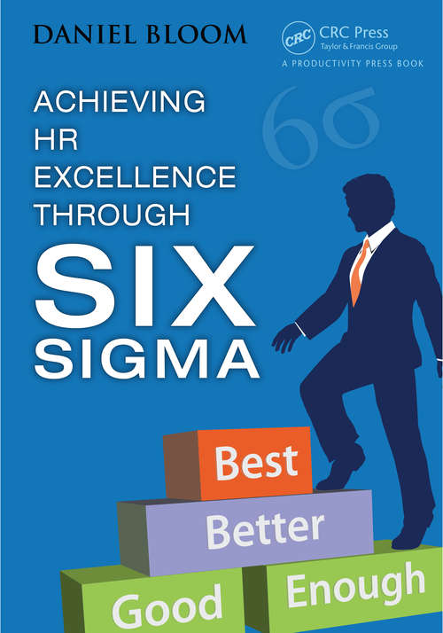 Book cover of Achieving HR Excellence through Six Sigma (2)