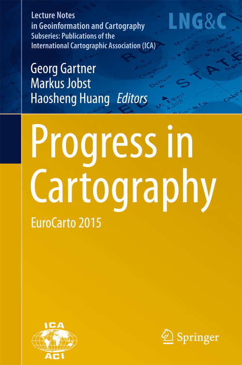 Book cover of Progress in Cartography