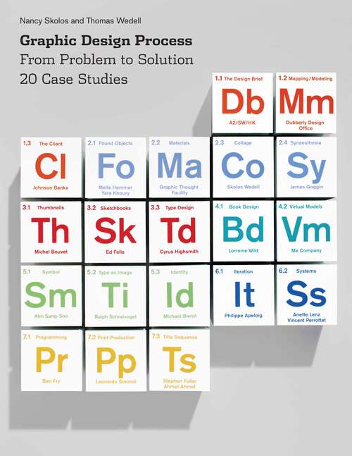 Book cover of Graphic Design Process: From Problem to Solution