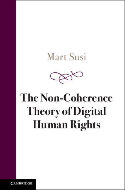 Book cover of The Non-Coherence Theory of Digital Human Rights