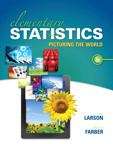Book cover of Elementary Statistics: Picturing the World, 6th Edition