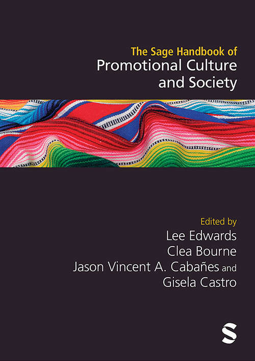 Book cover of The Sage Handbook of Promotional Culture and Society (1)