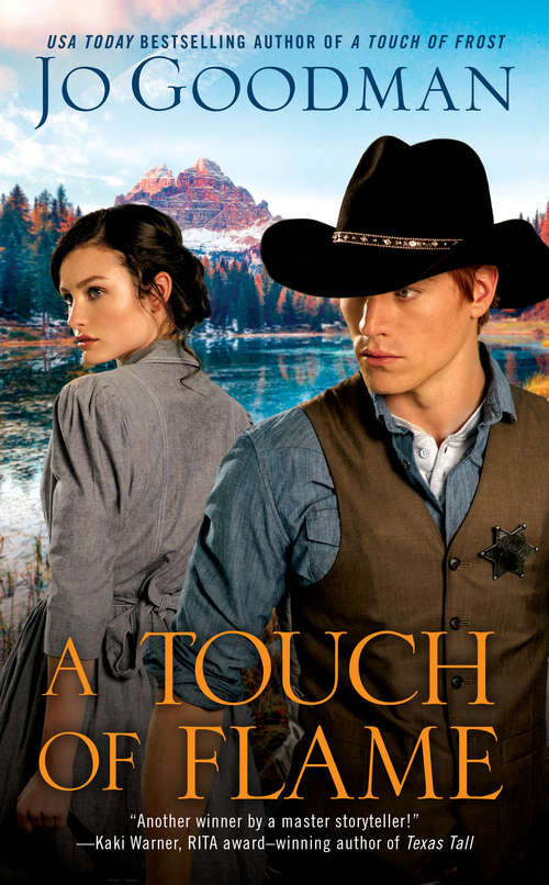 Book cover of A Touch of Flame (The Cowboys of Colorado #2)