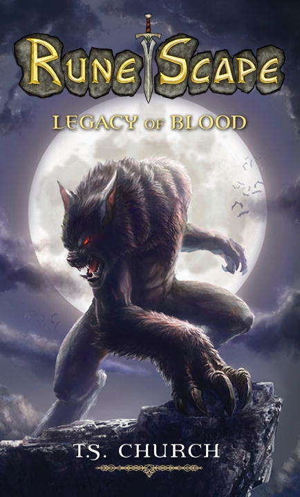 Book cover of RuneScape: Legacy of Blood