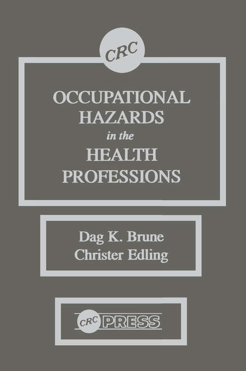 Book cover of Occupational Hazards in the Health Professions