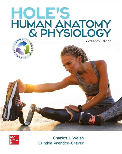 Book cover of Hole's Human Anatomy and Physiology (Sixteenth Edition)