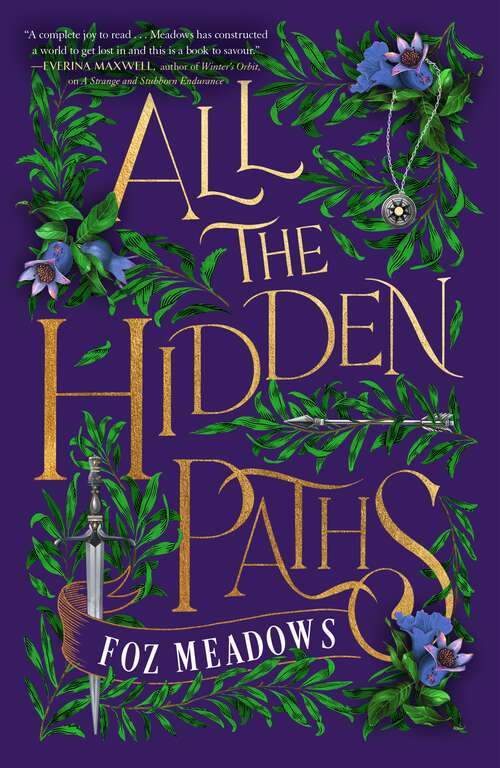 Book cover of All the Hidden Paths (The Tithenai Chronicles #2)