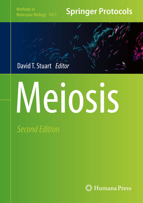 Book cover of Meiosis