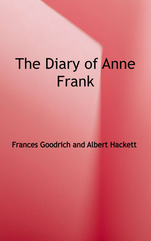 Book cover of The Diary of Anne Frank