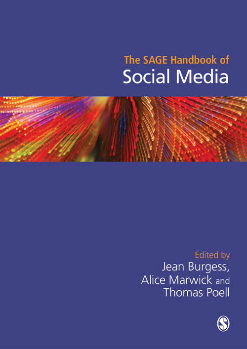 Book cover of The SAGE Handbook of Social Media