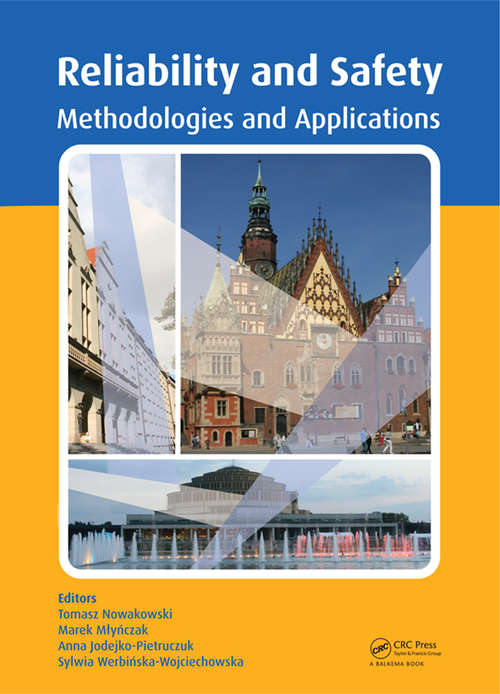 Book cover of Safety and Reliability: Methodology and Applications (1)