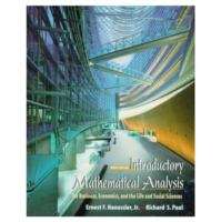 Book cover of Introductory Mathematical Analysis for Business, Economics, and the Life and Social Sciences (Ninth Edition)