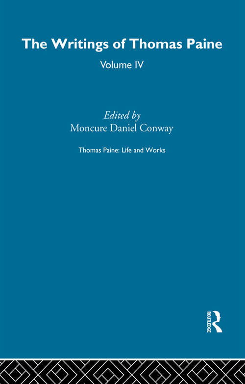 Book cover of Thomas Paine: The Standard Edition