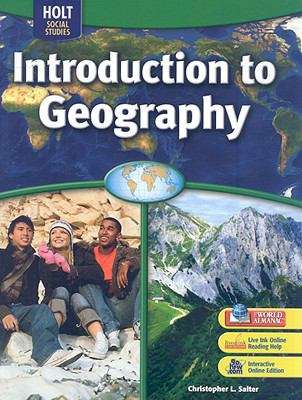 Book cover of Holt Social Studies: Introduction to Geography