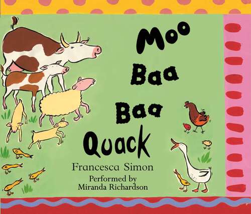 Book cover of Moo Baa Baa Quack