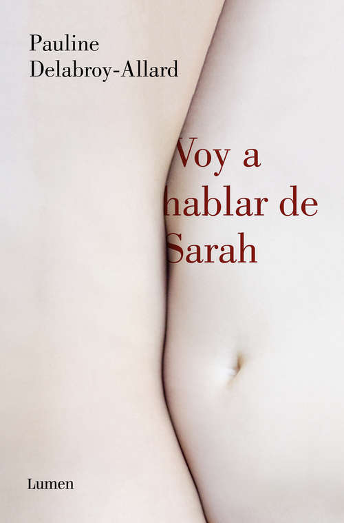 Book cover of Voy a hablar de Sarah