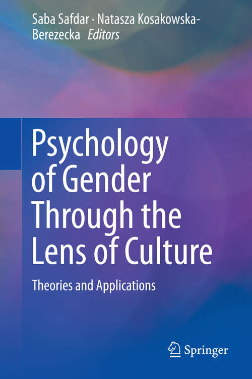 Book cover of Psychology of Gender Through the Lens of Culture