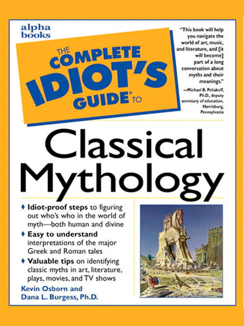 Book cover of The Complete Idiot's Guide to Classical Mythology