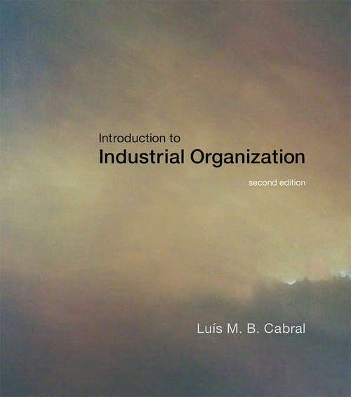 Book cover of Introduction to Industrial Organization, second edition (2)