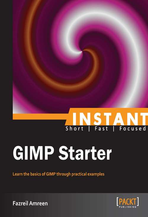 Book cover of Instant GIMP Starter