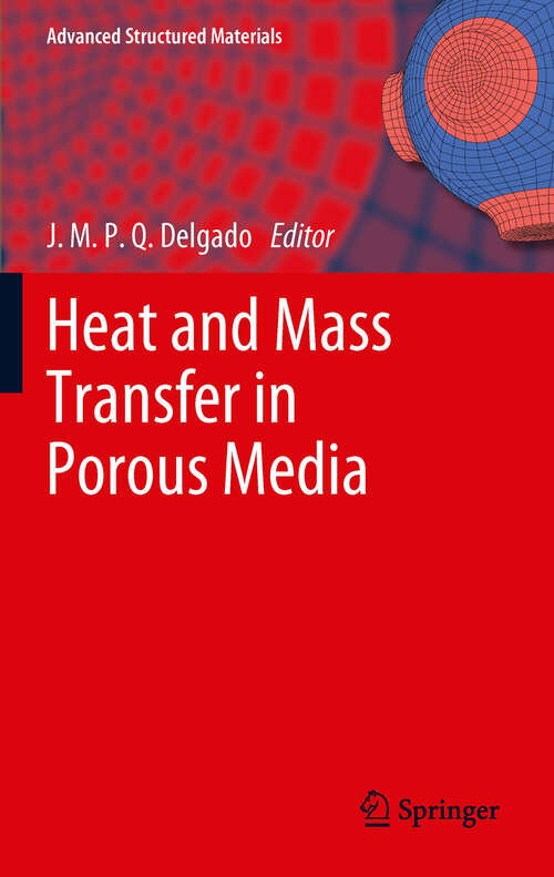 Book cover of Heat and Mass Transfer in Porous Media