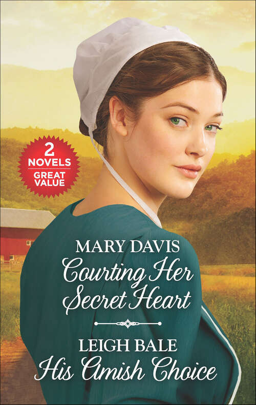 Book cover of Courting Her Secret Heart and His Amish Choice (Original)