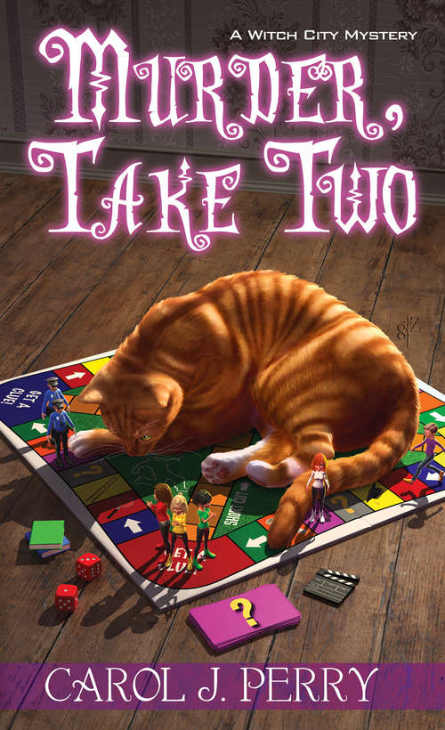 Book cover of Murder, Take Two: A Humorous & Magical Cozy Mystery (A Witch City Mystery #10)