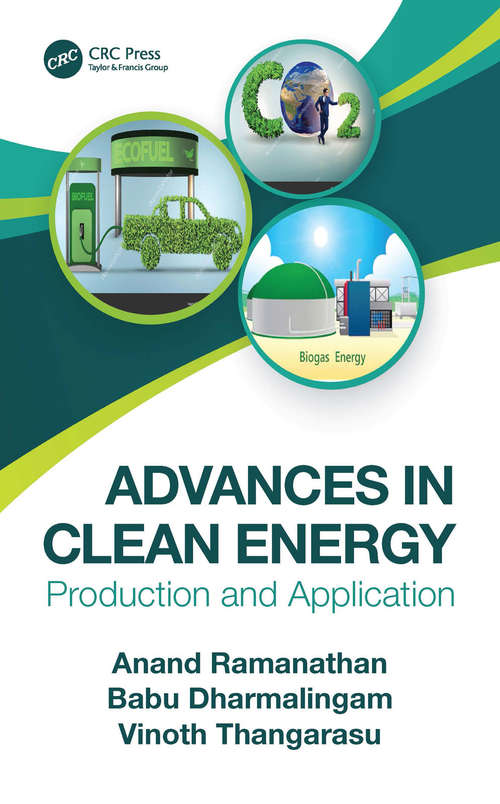 Book cover of Advances in Clean Energy: Production and Application