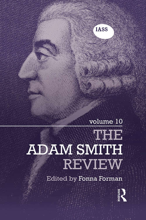 Book cover of The Adam Smith Review: Volume 10 (The Adam Smith Review)