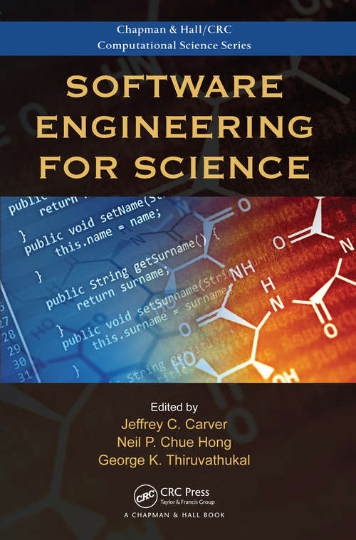 Book cover of Software Engineering for Science (Chapman & Hall/CRC Computational Science)