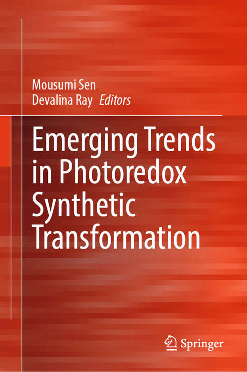 Book cover of Emerging Trends in Photoredox Synthetic Transformation