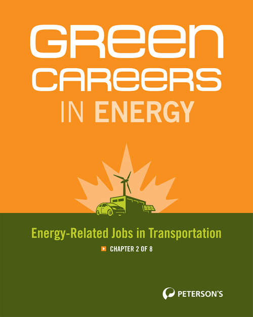 Book cover of Green Careers in Energy: Chapter 2 of 8