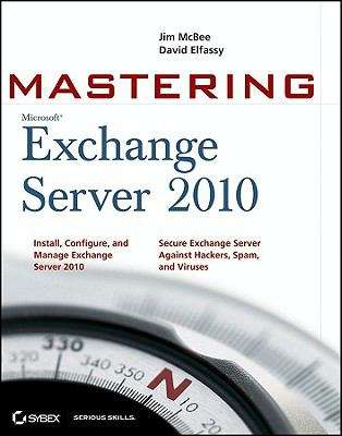 Book cover of Mastering Microsoft Exchange Server 2010