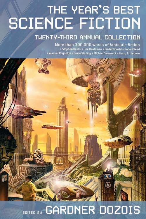 Book cover of The Year's Best Science Fiction: Twenty-third Annual Collection